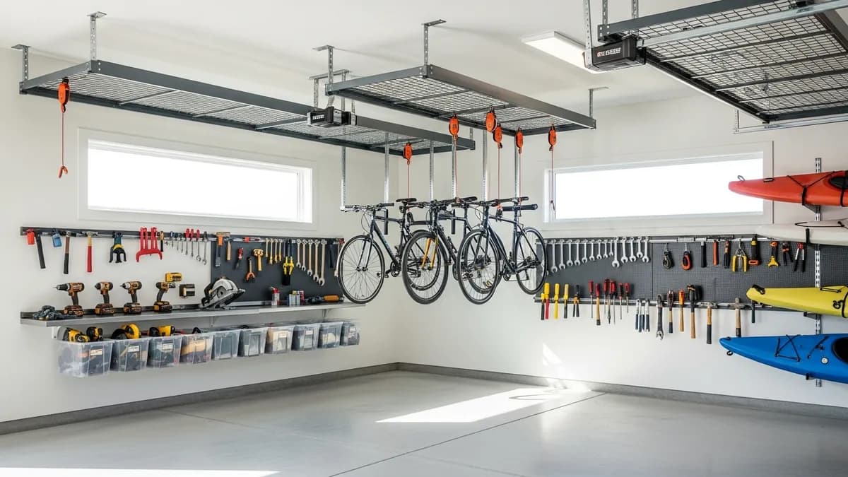 Overhead Garage Storage Solutions: Ultimate Guide to Transform Your Garage Space in 2026
