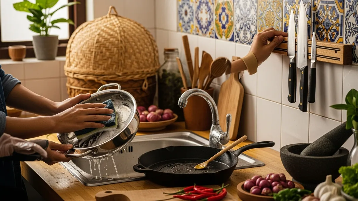 Tips perawatan alat masak agar awet dan tahan lama