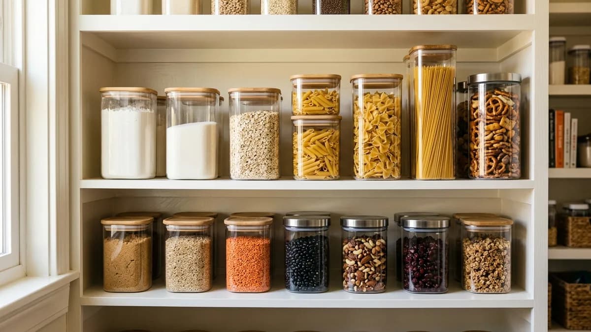Pantry Food Storage Containers: The Complete 2026 Tutorial Guide to a Beautifully Organized Kitchen