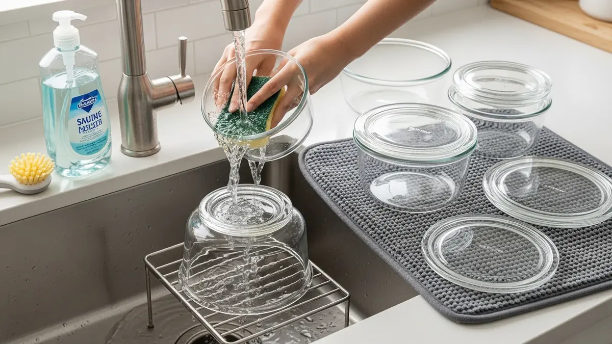 Proper care and maintenance of pyrex glass food storage containers