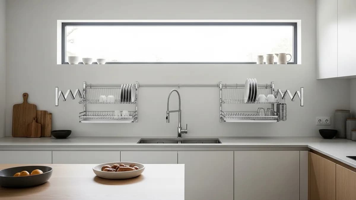 Dish Rack Above Sink: Ultimate Guide to Kitchen Space Organization