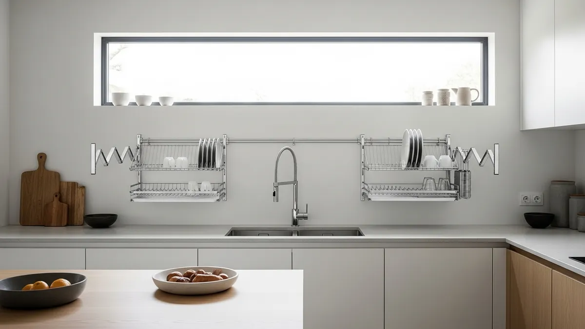 Dish Rack Above Sink: Ultimate Guide to Kitchen Space Organization