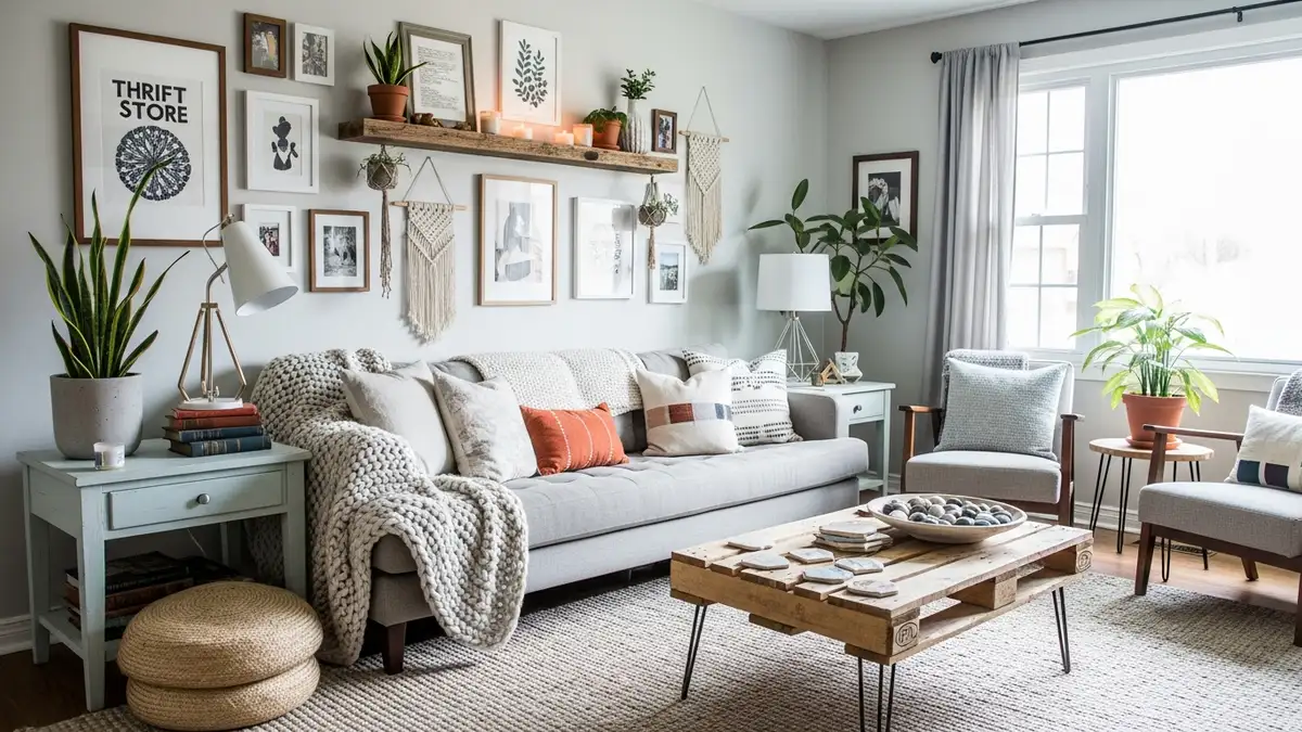 Budget-friendly aesthetic living room decor ideas and solutions