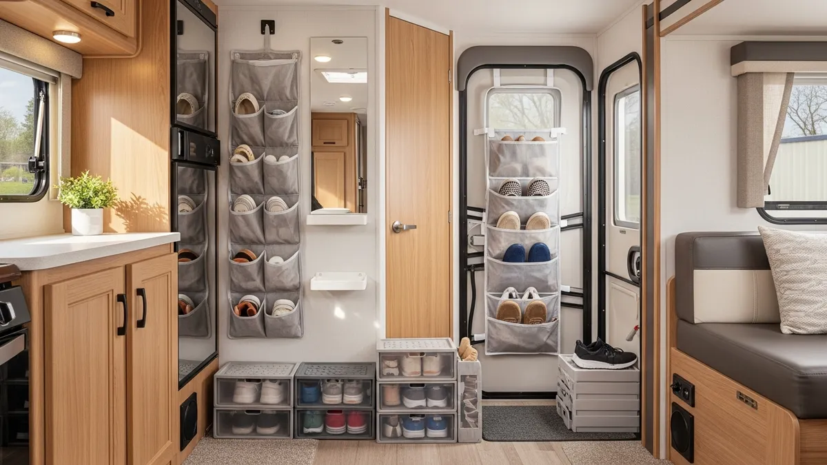 20 Clever Shoe Storage Ideas for RVs: Maximize Every Inch of Your Mobile Home in 2026