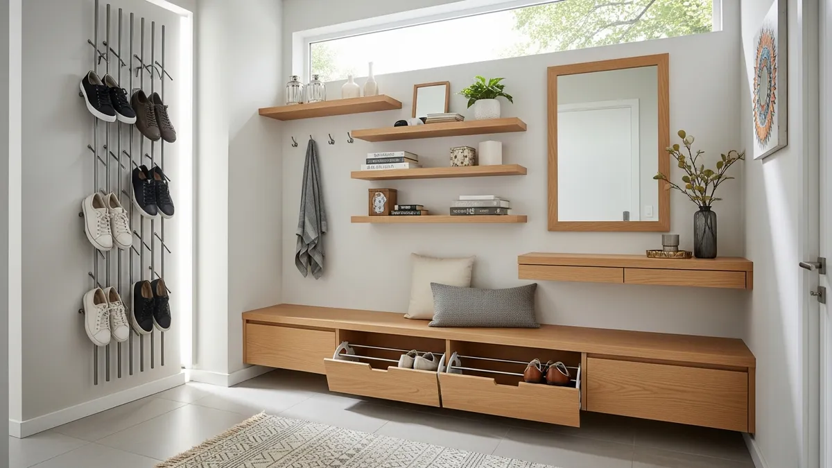 15 Smart Shoe Storage Ideas for Small Entryway: Transform Your Tiny Space in 2026