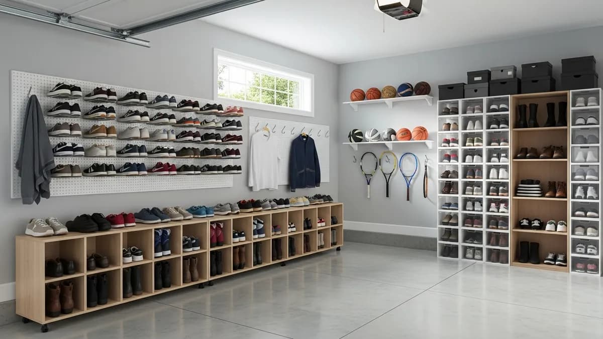Shoe Storage Ideas for Garage Spaces: A Homeowner's Guide