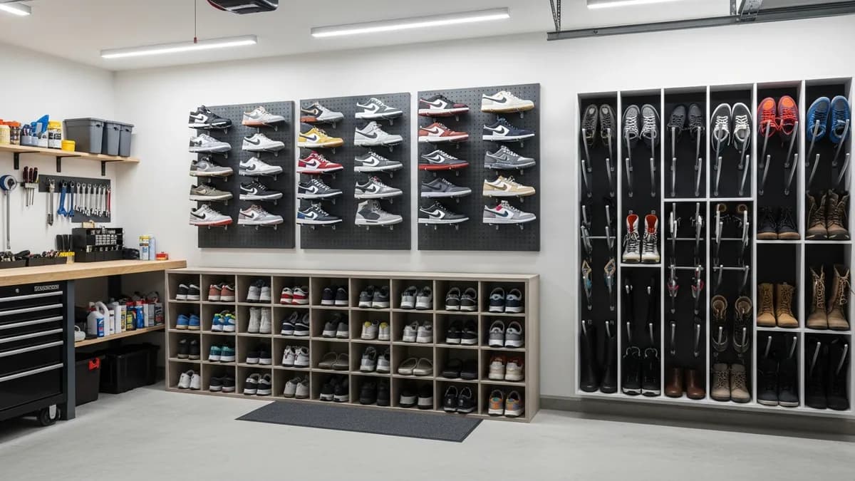 25+ Creative Shoe Storage in Garage Ideas to Transform Your Space in 2026