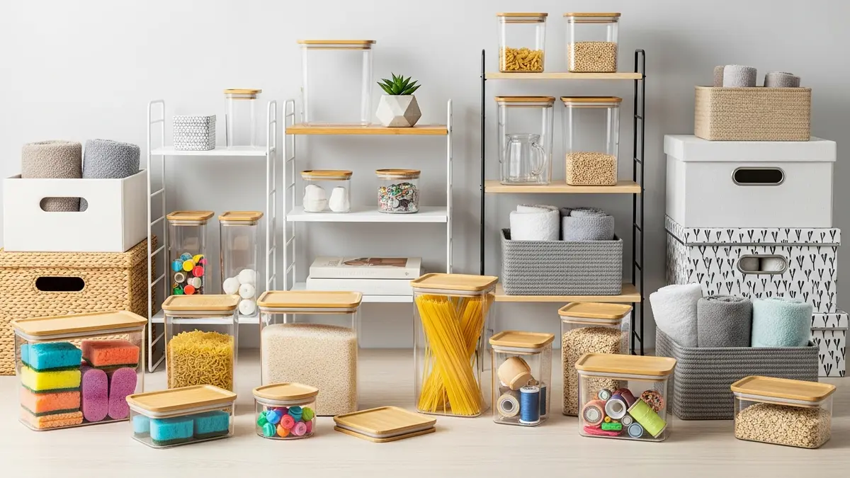 Minimalist home storage and organization products for simple living