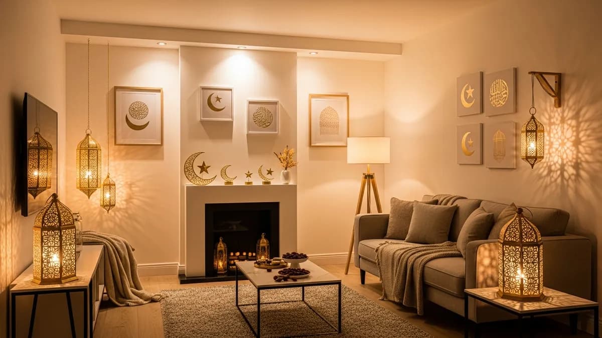 Simple Ramadan Decoration Ideas to Create a Festive Home Atmosphere
