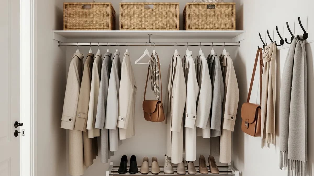 25+ Best Small Coat Closet Organization Ideas to Maximize Your Space in 2026