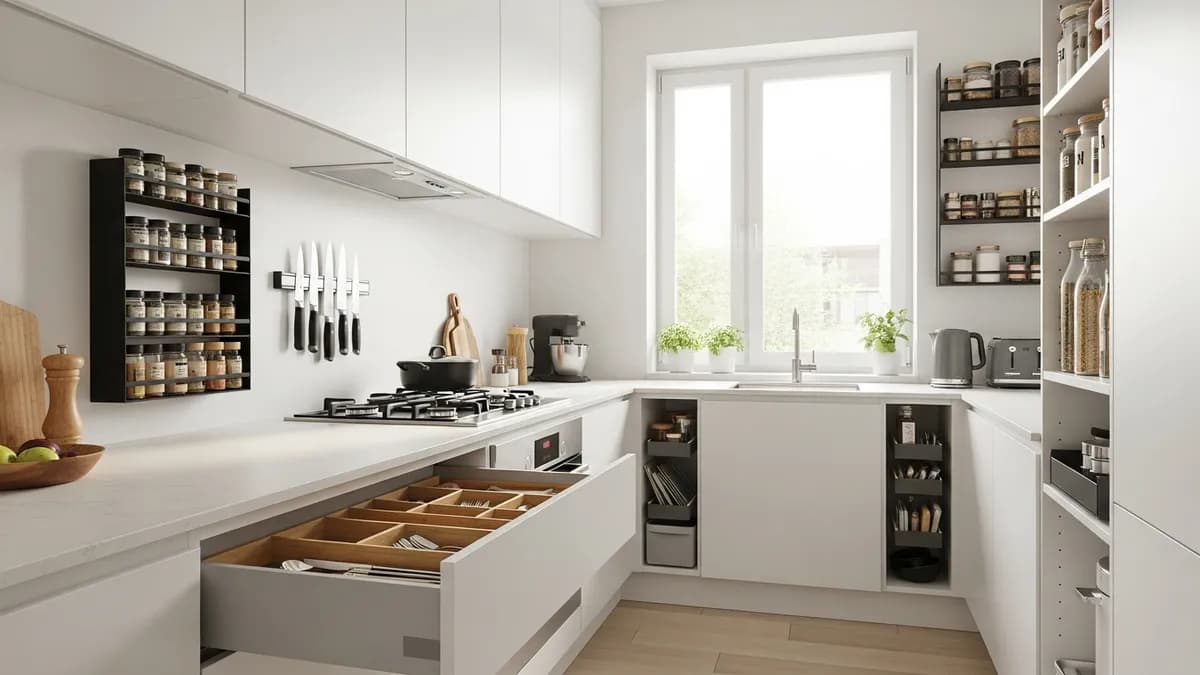 30+ Creative Small Kitchen Organizer Ideas to Maximize Your Cooking Space in 2026