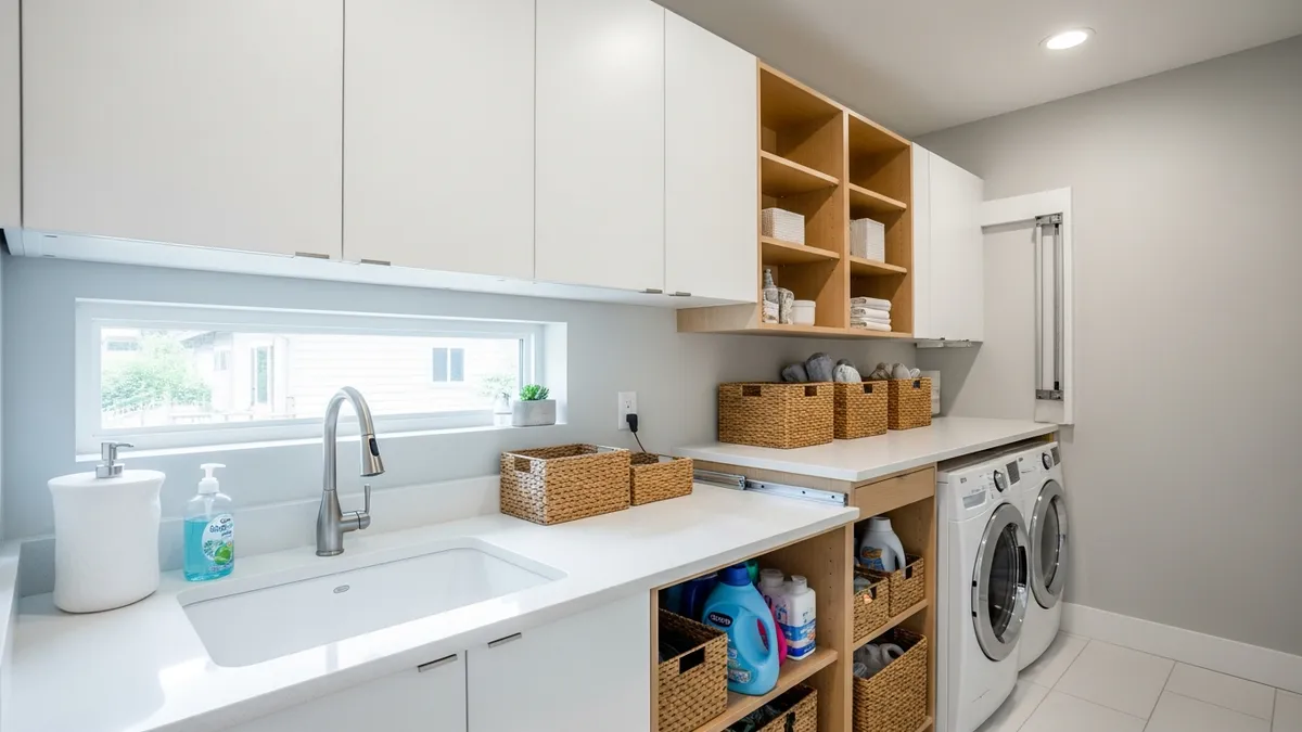 Small Laundry Room Organization: 30 Smart Solutions to Transform Your Compact Space in 2026