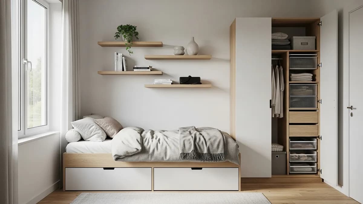 30+ Brilliant Small Space Bedroom Storage Ideas to Maximize Every Inch in 2026