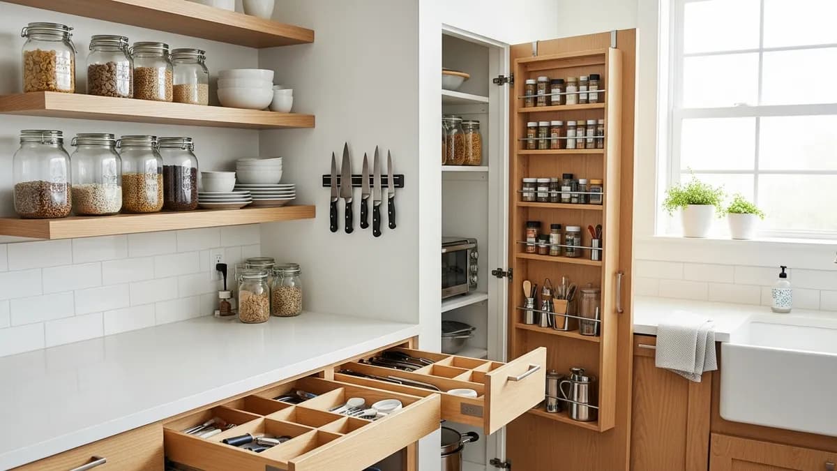 30+ Brilliant Small Space Kitchen Storage Ideas to Maximize Every Inch in 2026