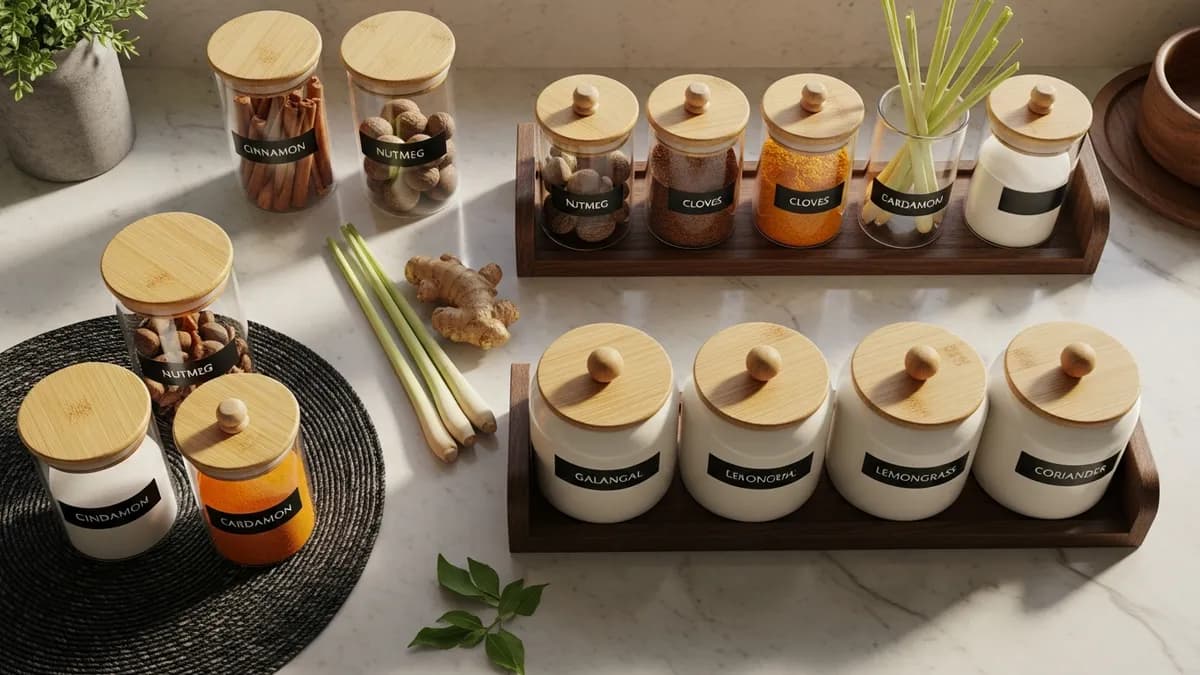 Spice Storage Containers: Panduan Lengkap Memilih Wadah Bumbu Dapur Terbaik 2026