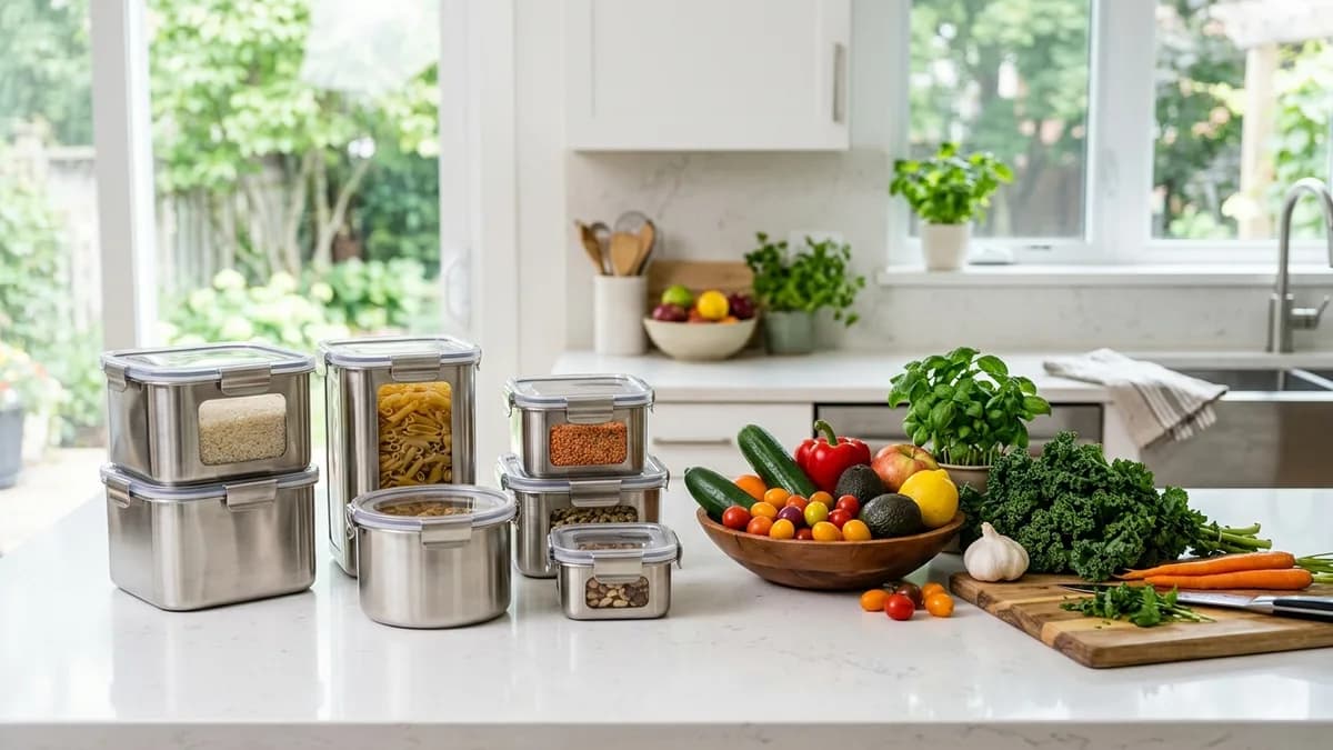 Stainless Food Storage Containers: The Ultimate 2026 Guide to Durable, Healthy Kitchen Organization