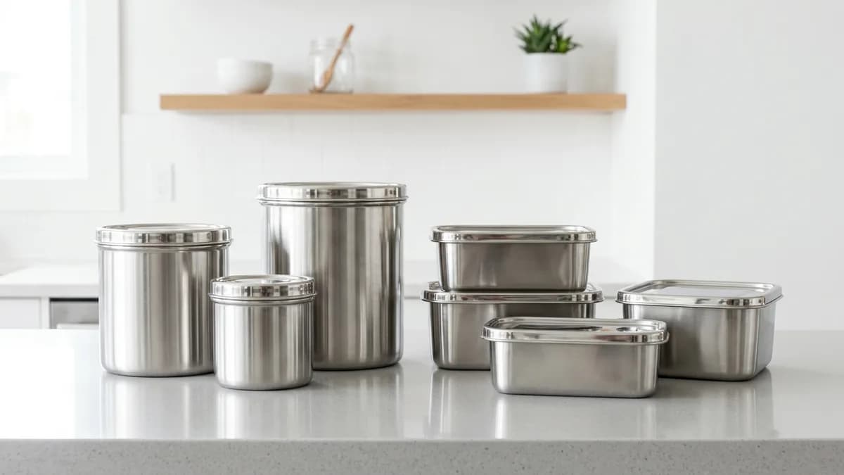 Stainless Steel Food Storage Containers: The Complete 2026 Tutorial Guide to Durable, Healthy Kitchen Organization