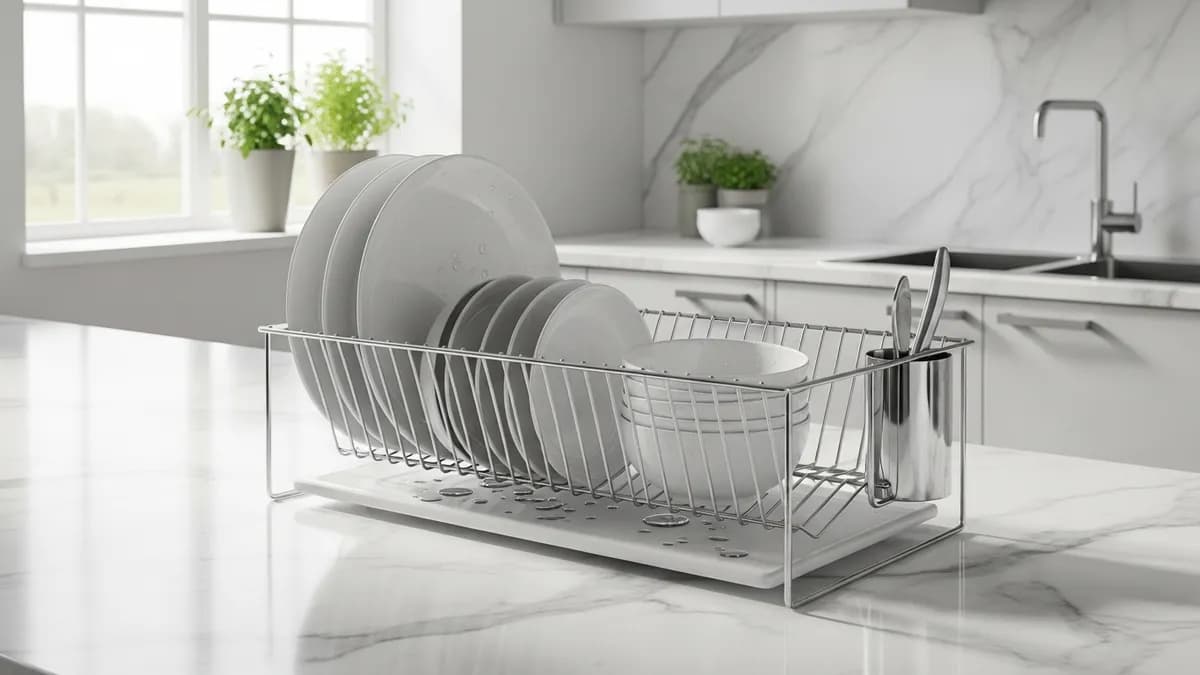 Steel Wire Dish Racks: Strong and Economical Kitchen Storage Solutions