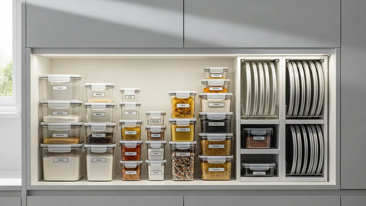 Storage for Food Storage Containers: Complete Tutorial Guide to Organizing Your Kitchen in 2026