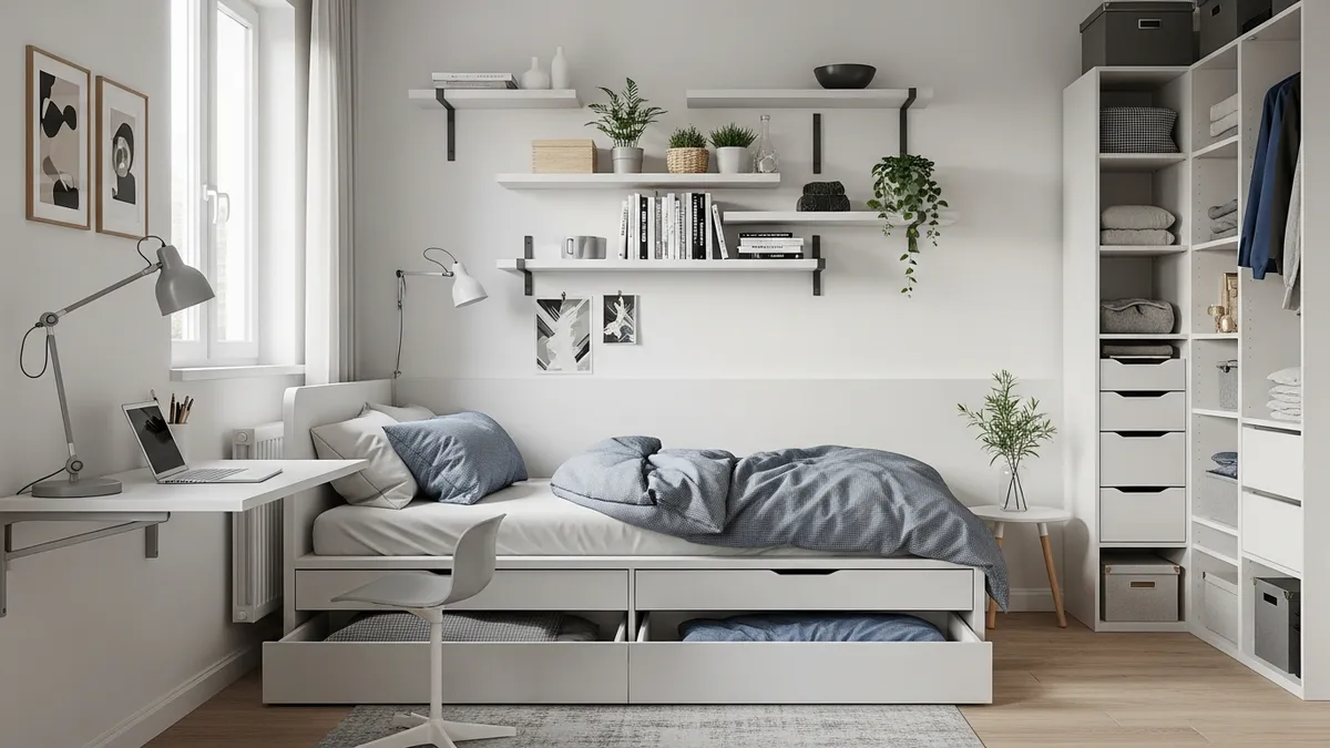 Storage Solutions for a Small Bedroom: 30 Smart Ideas to Maximize Your Space in 2026
