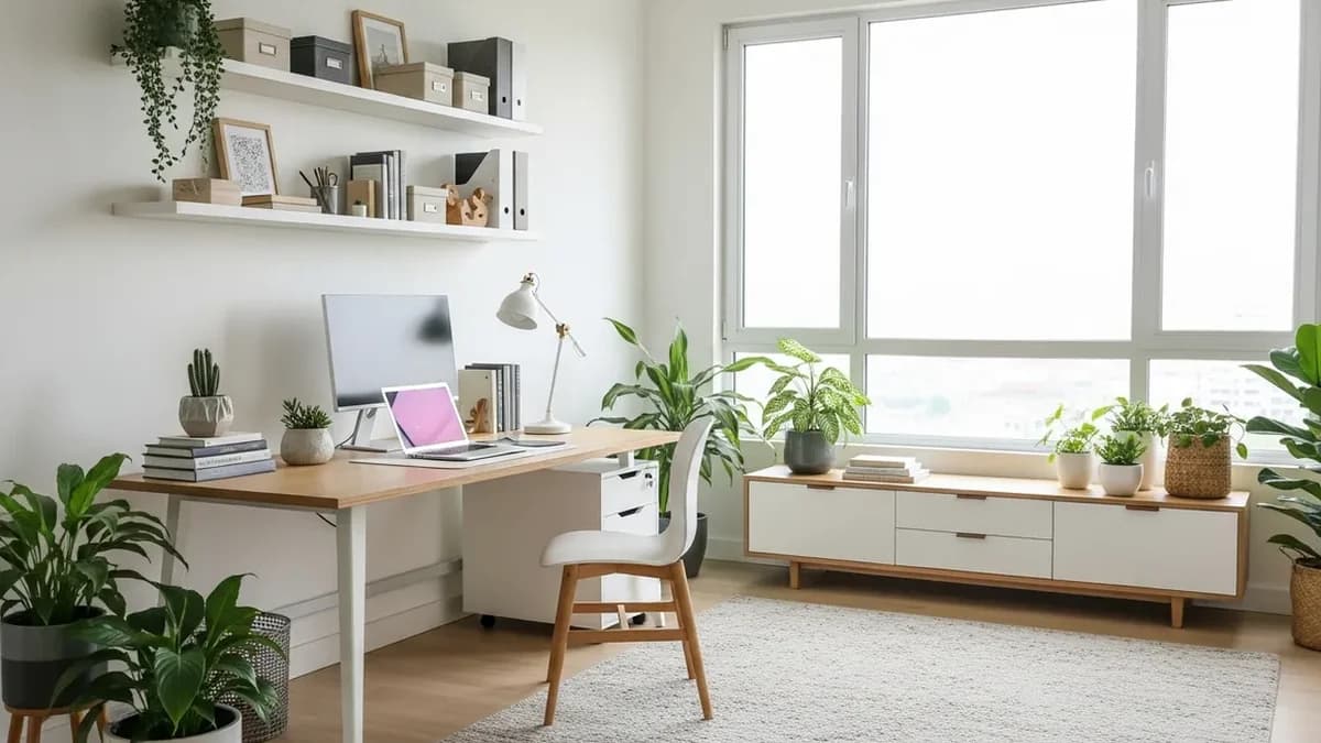 Productive Work from Home Tips: Office Space Layout and WFH Organization