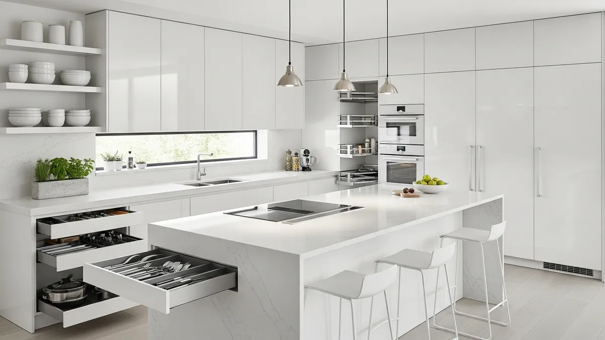 Modern Kitchen Trends 2026: Design, Technology & Organization Solutions