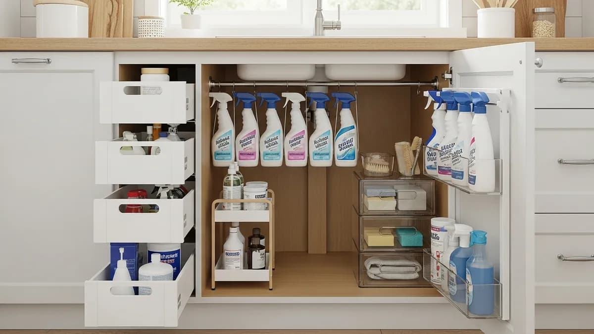 30+ Best Under Sink Organization Ideas to Maximize Every Inch in 2026