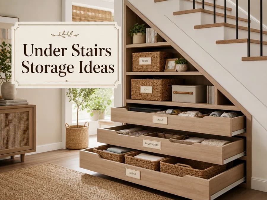 Under Stairs Storage Ideas: Smart Ways to Transform Awkward Space in 2026