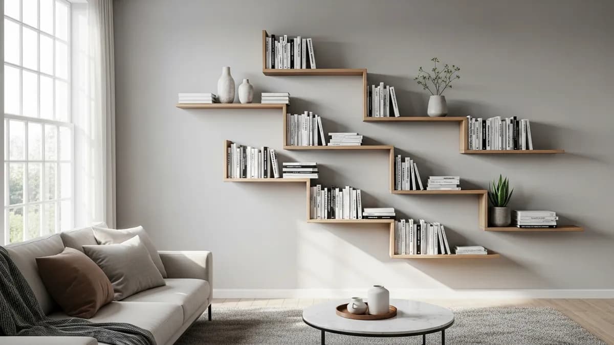 35+ Creative Wall Book Shelf Ideas to Transform Your Home Library in 2026