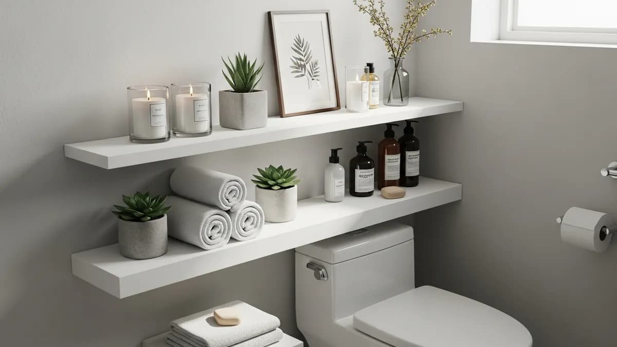 30+ Best Wall Shelf Ideas for Bathroom: Transform Your Space with Style in 2026