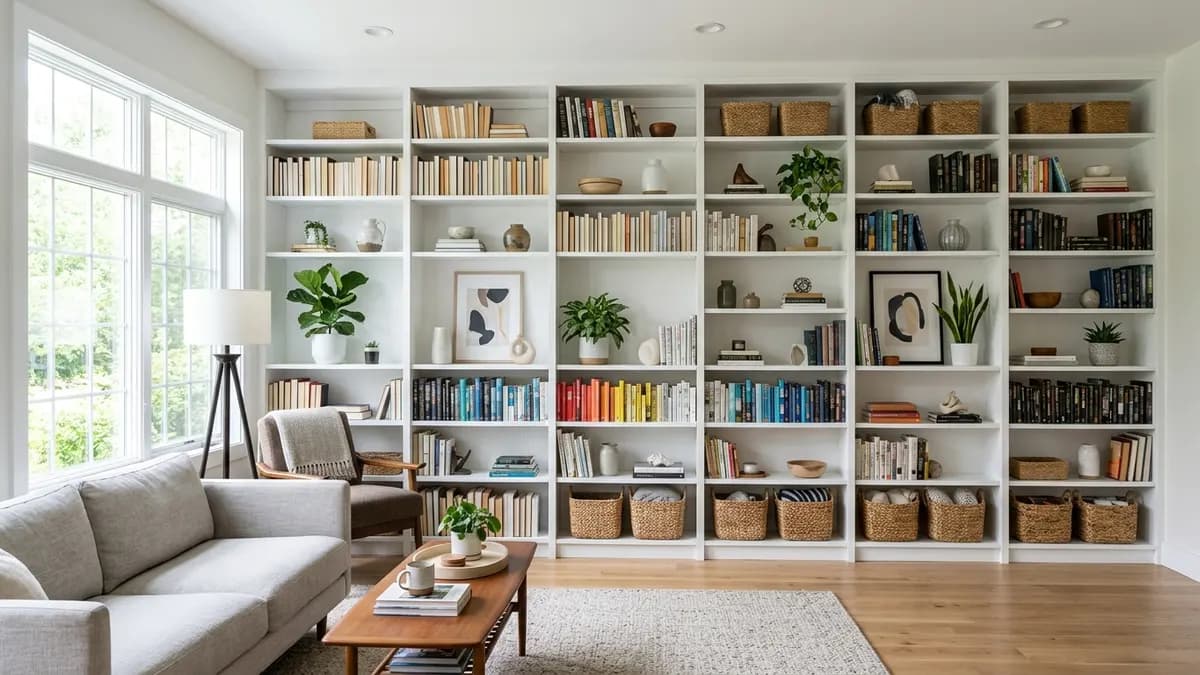 How to Plan Wall to Wall Shelf Ideas That Actually Work: A Practical 2026 Guide