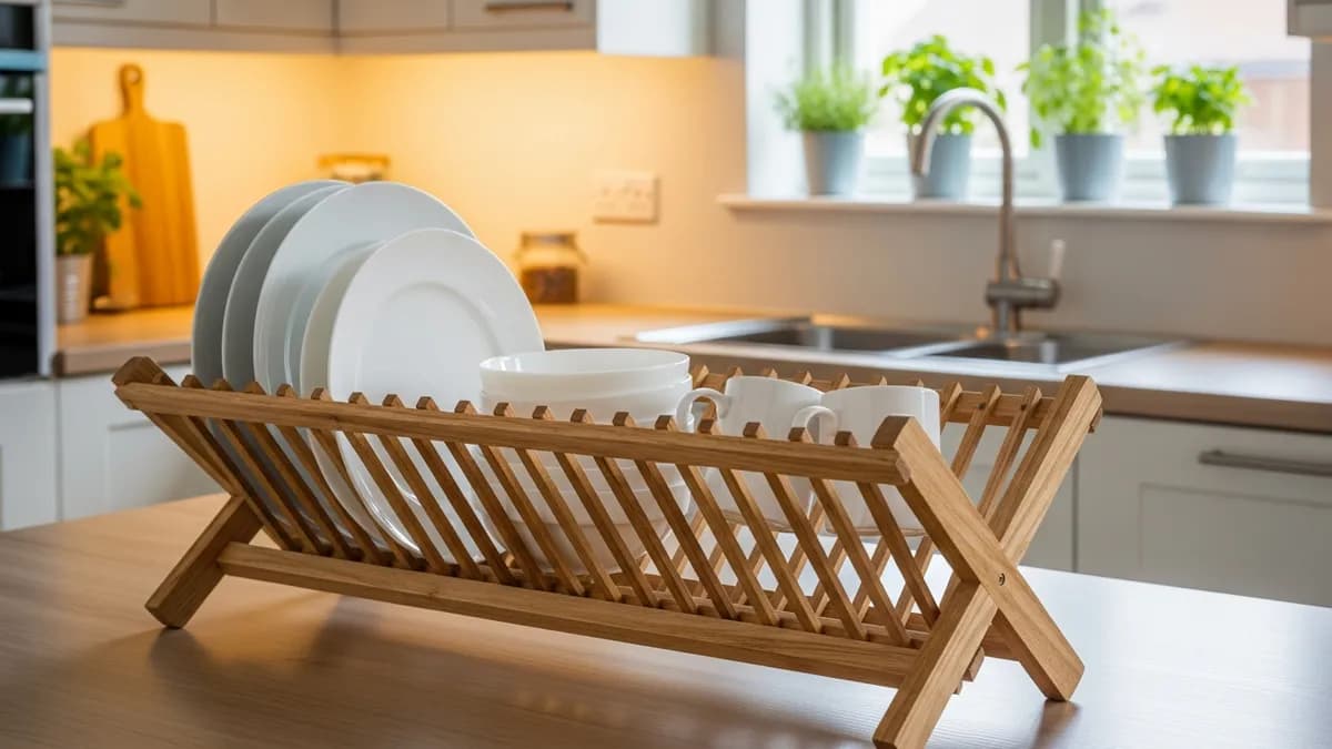 Wooden Dish Racks: Natural Aesthetic Beauty for Your Kitchen
