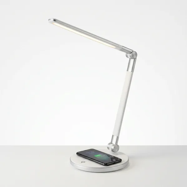 Foto produk utama LED Desk Lamp with Wireless Charger untuk tech accessories dan cable organizer dari Sesoris