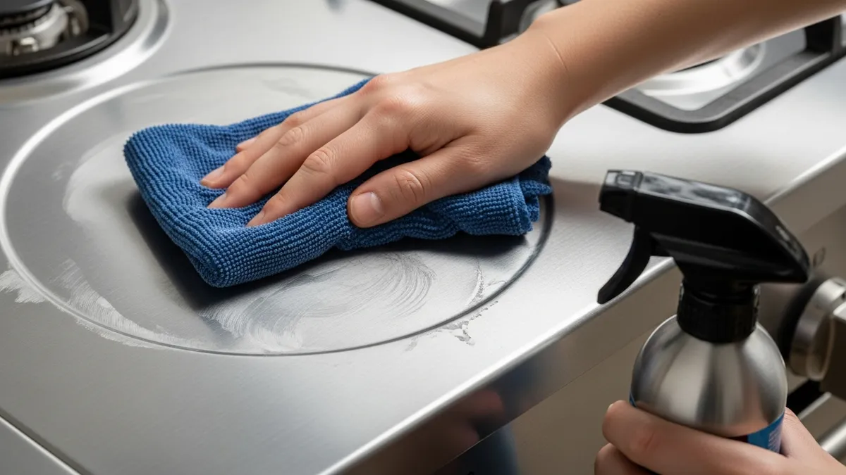 Proper cleaning and maintenance of aluminum stove table surface