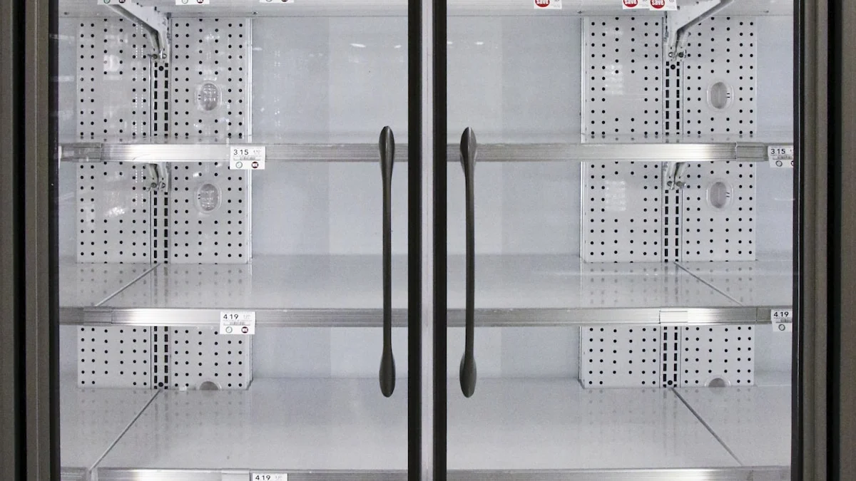 Vegetables and fruits stored separately in refrigerator compartments with different ventilation