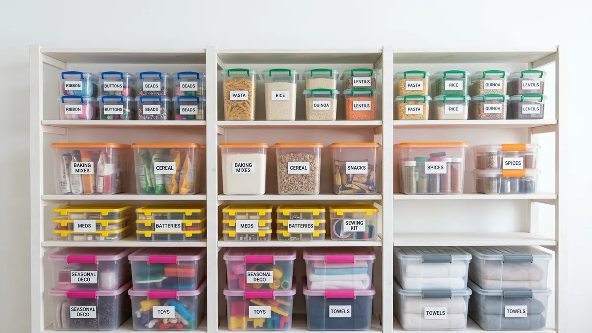 Container boxes in various sizes and designs for different storage needs