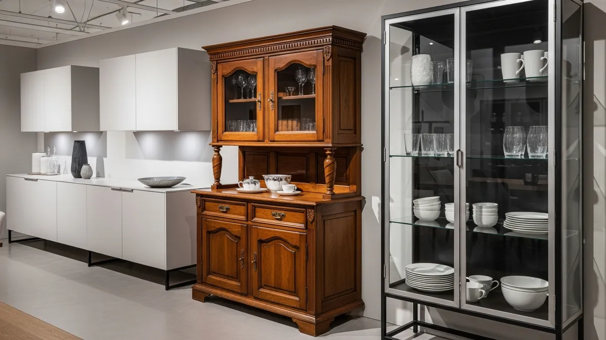 Different dining room cabinet styles and designs for modern homes