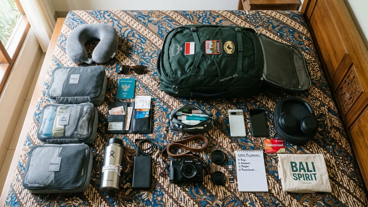Comparison of packing methods - rolling, bundle wrap, and packing cubes
