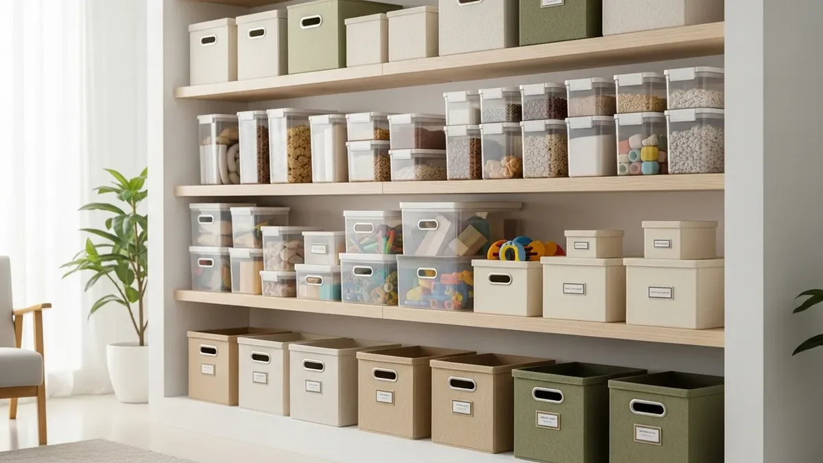 Collapsible storage box that saves space for efficient home organization