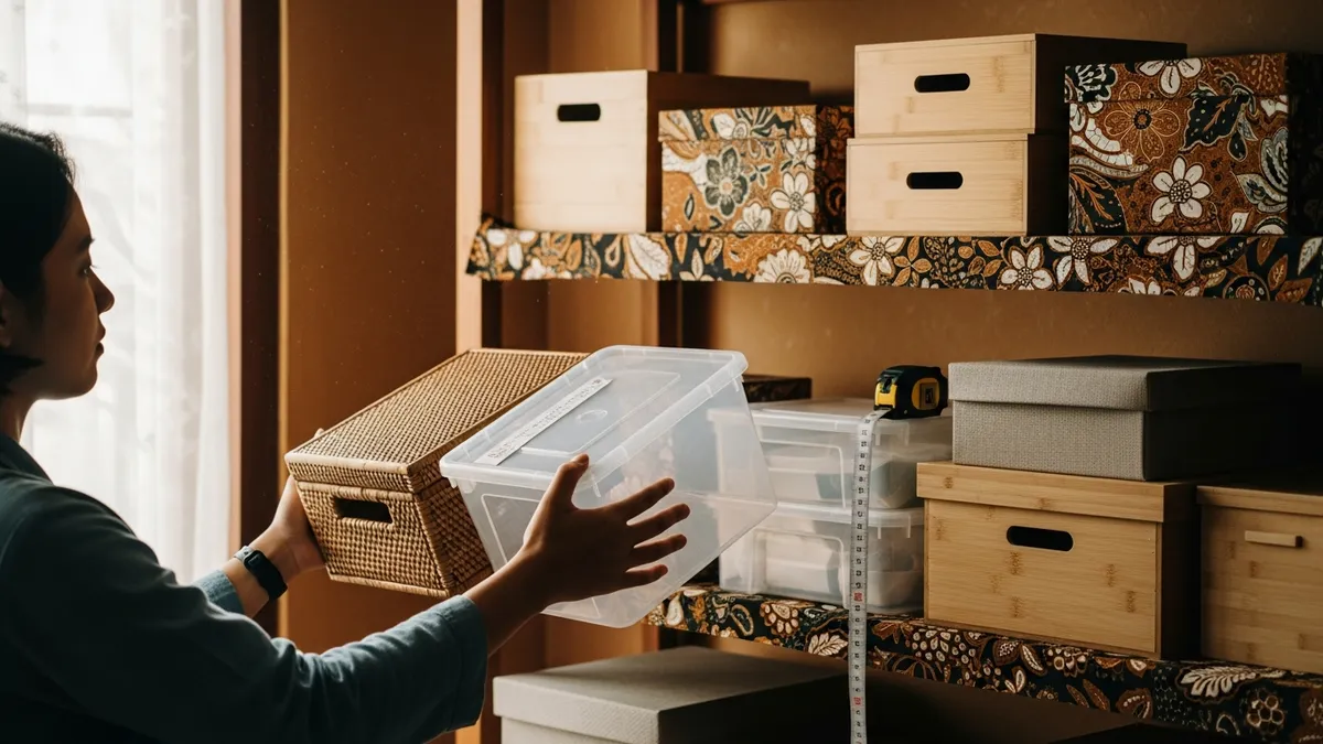 Tips for choosing the right storage box according to room needs