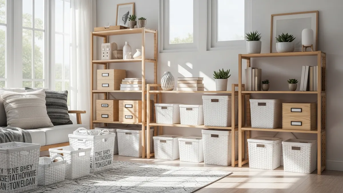 Storage organizer ideas for a tidy and beautiful modern Indonesian home