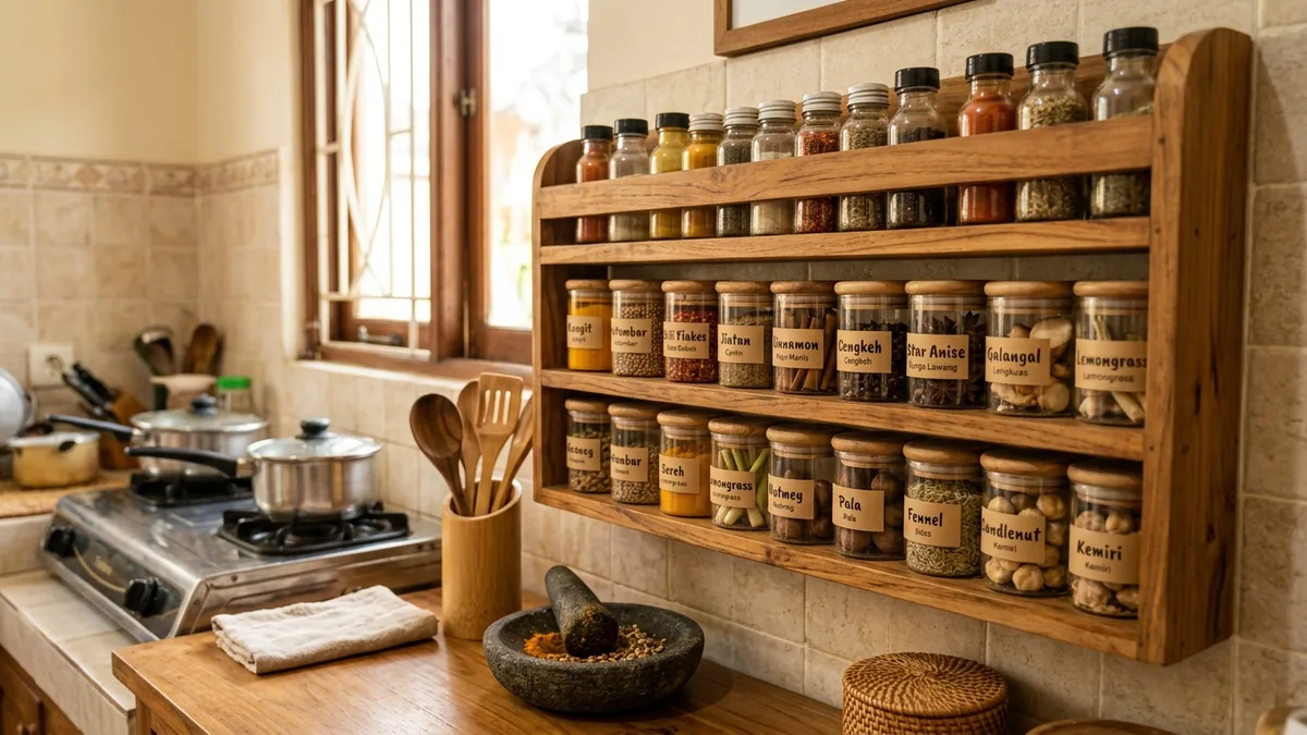 Various spice storage container models for modern and organized kitchens