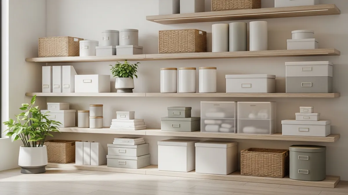 Aesthetic storage organization ideas for creating beautiful and functional home spaces